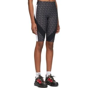 Burberry monogram Andrea bike shorts grey & black